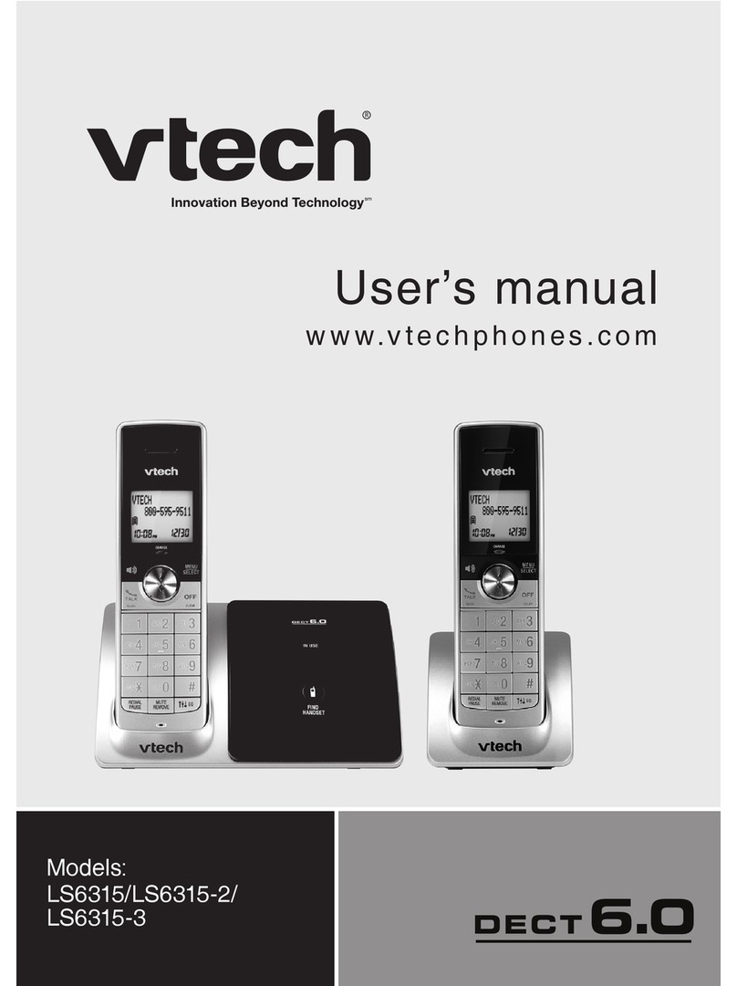 V-tech LS6315 User manual