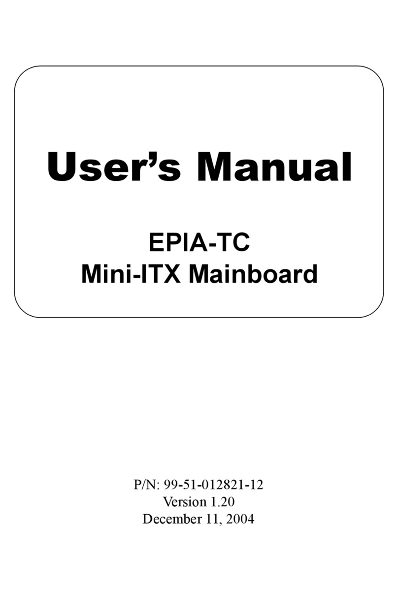 VIA Technologies EPIA-TC User manual VIA Technologies EPIA-TC User manual