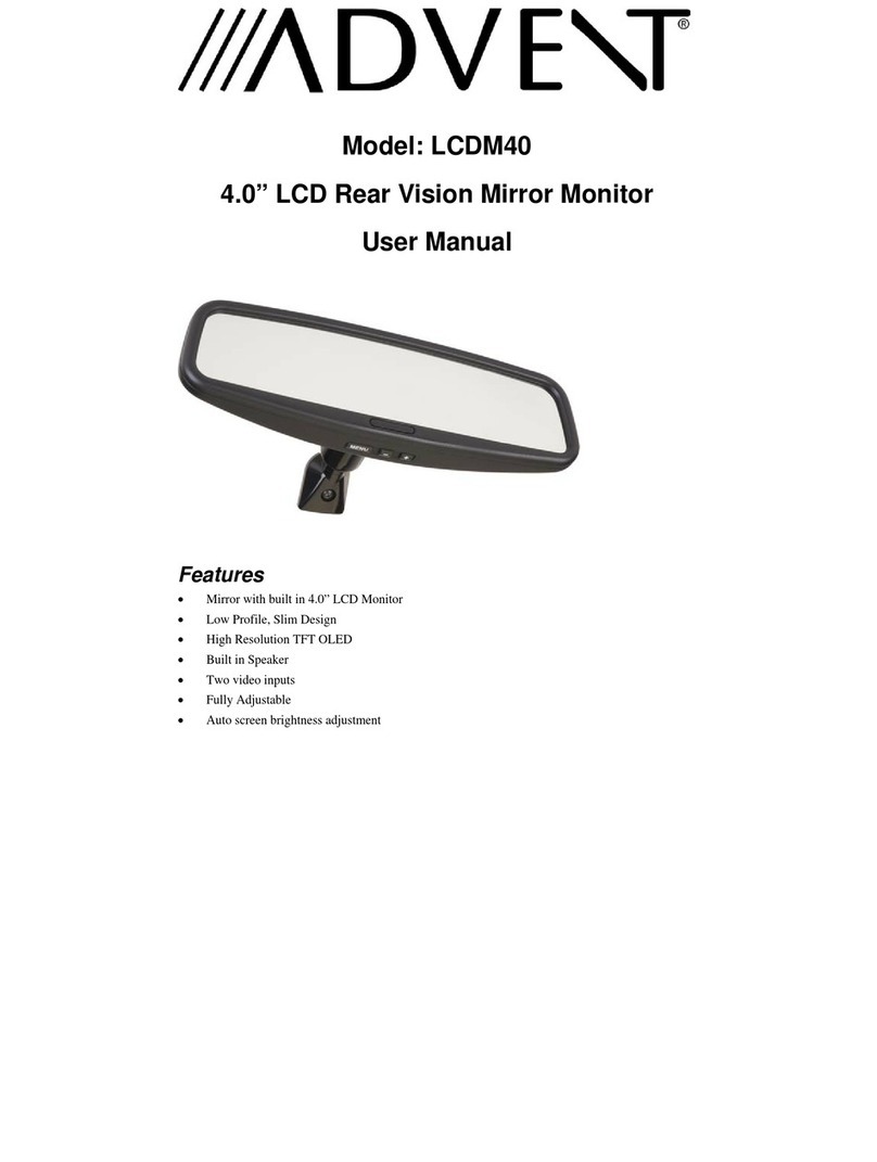 Advent LCDM40 User manual