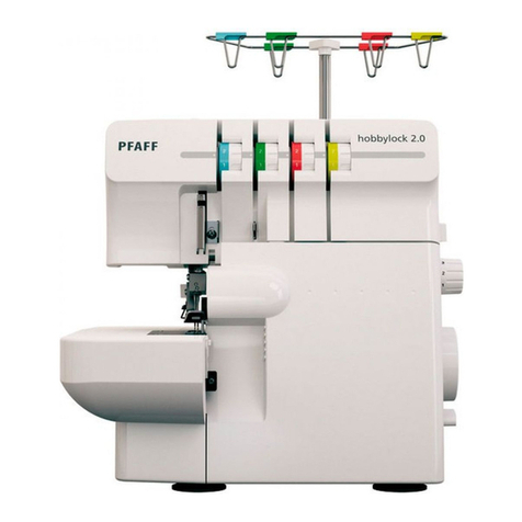 Pfaff hobbylock 2.0 User manual