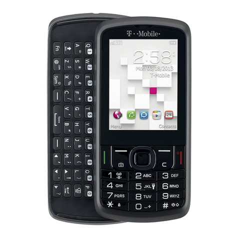 T-Mobile Sparq II User manual