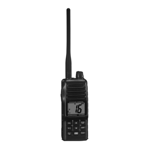 Standard Horizon HX280S User manual