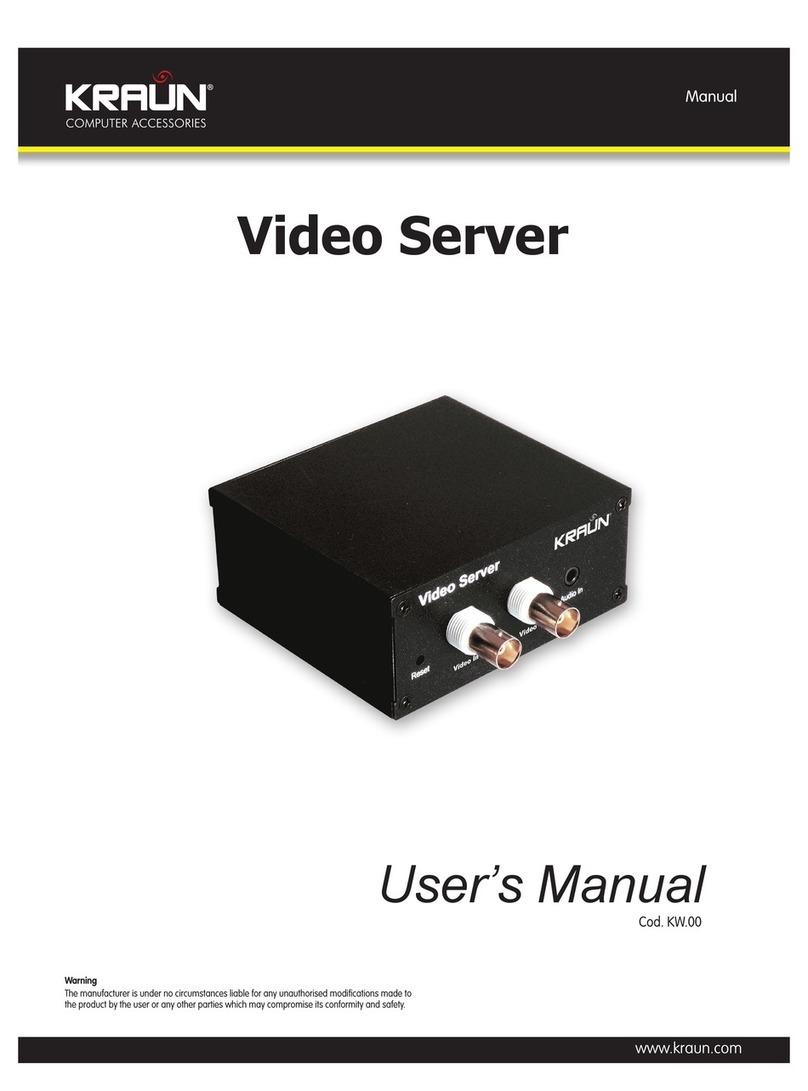 Kraun Video Server User manual