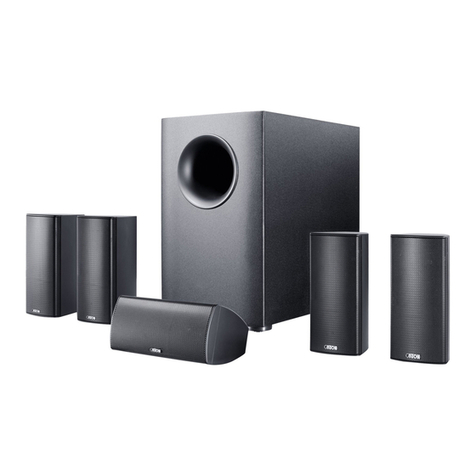 Canton DIGITAL MOVIE DM 90 Owners & installation manual