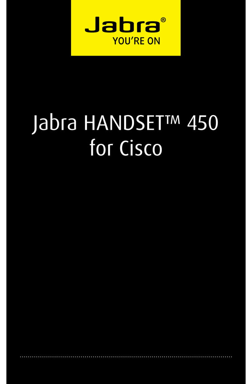Jabra Handset 450 Installation guide