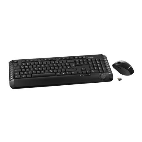 Silvercrest Wireless Keyboard Instruction sheet