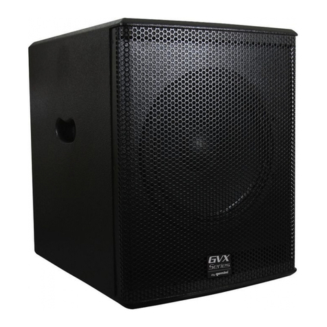 Gemini GVX-SUB12P User manual