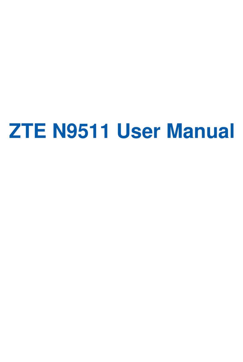 Zte N9511 user manual