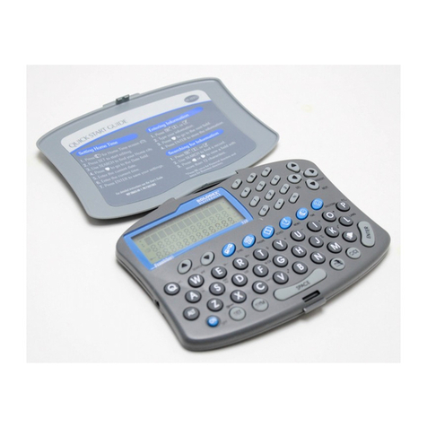 Rolodex RF-8001 user guide
