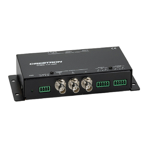 Crestron TPMC-CH-IMC Operation guide