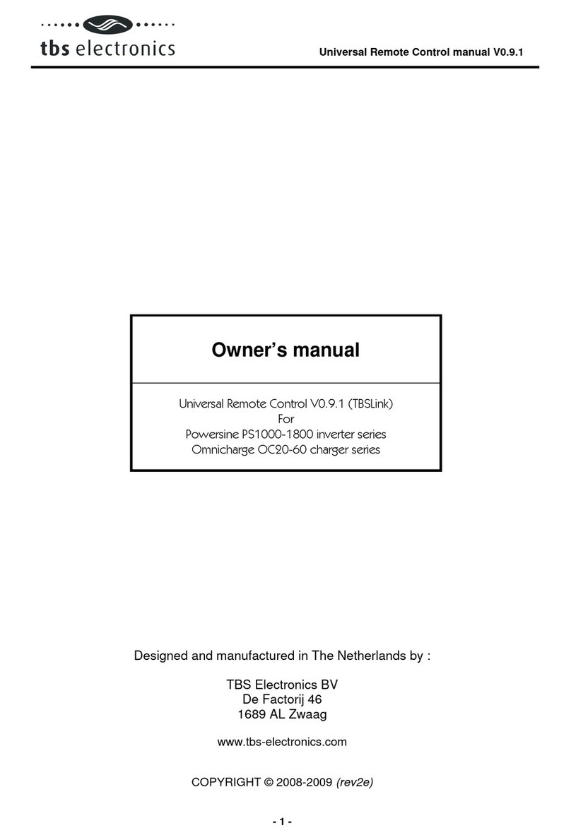 tbs electronics V0.9.1 owner's manual