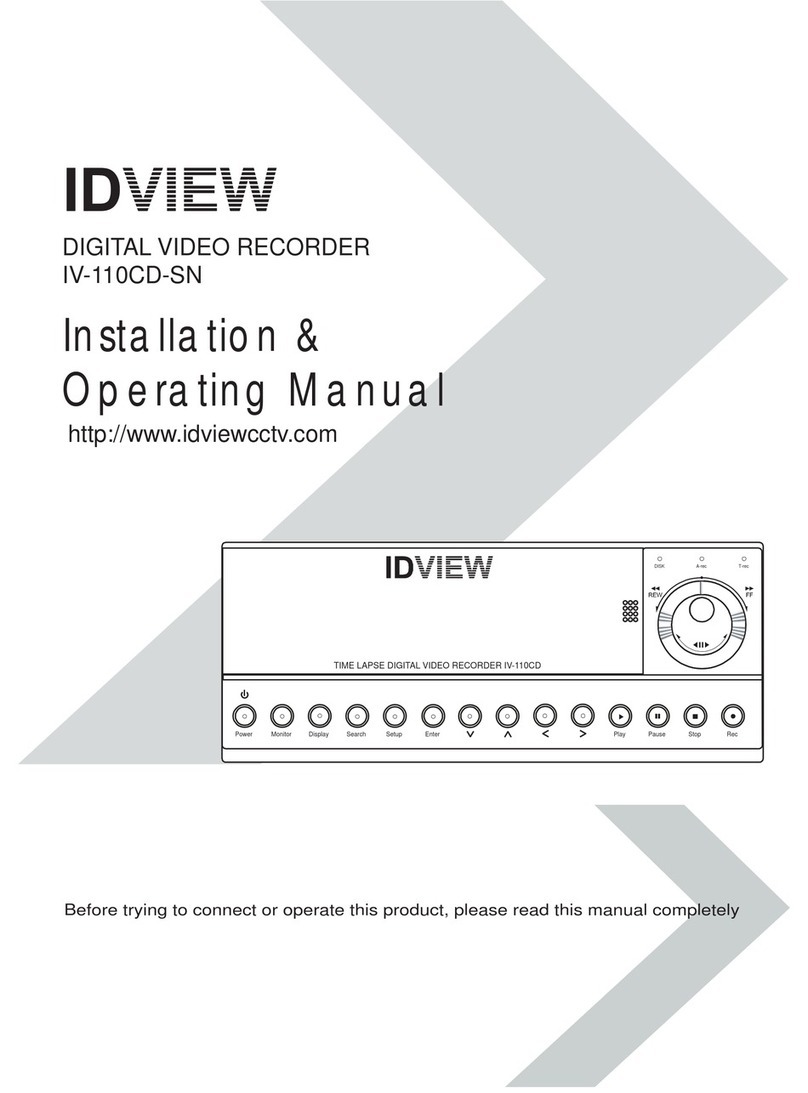 ID View IV-110CD-SN User manual
