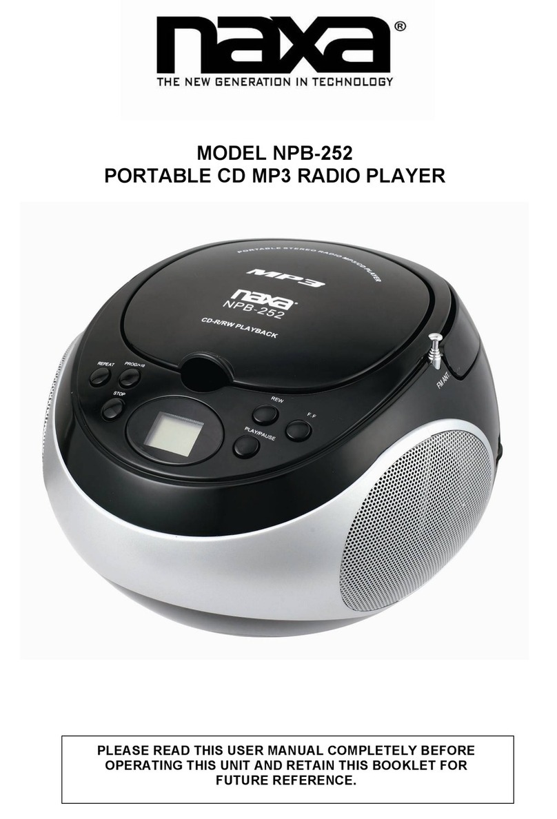 Naxa NPB-252 User manual