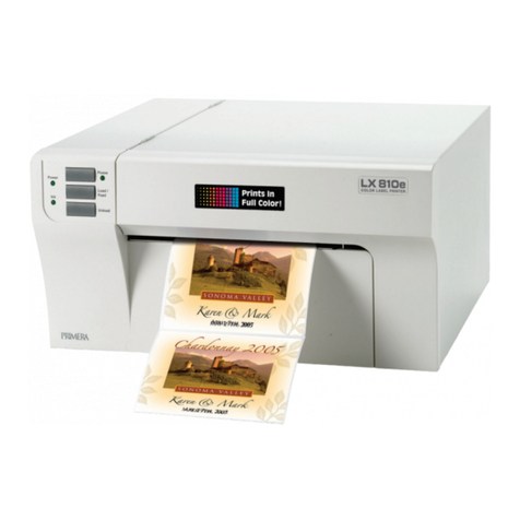 Primera LX810e User manual