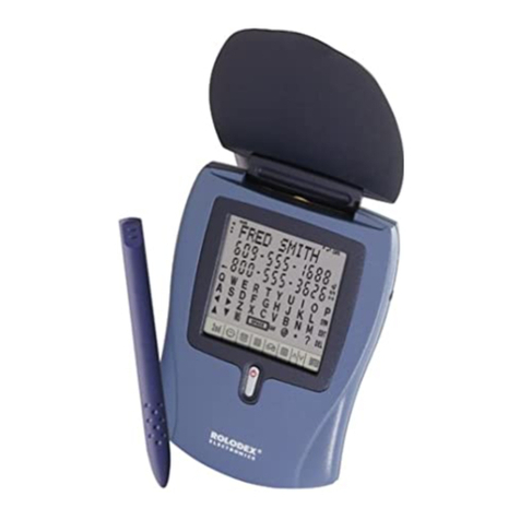 Rolodex RF-8013 User manual