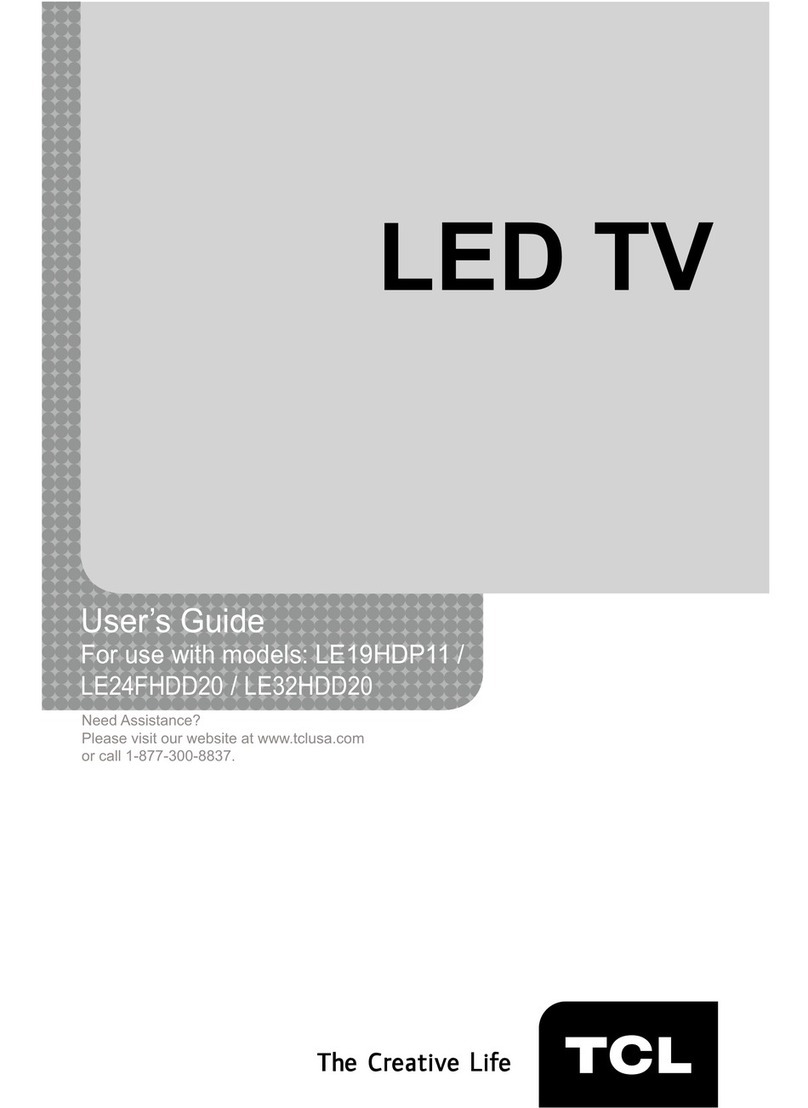 TCL LE19HDP11 User manual