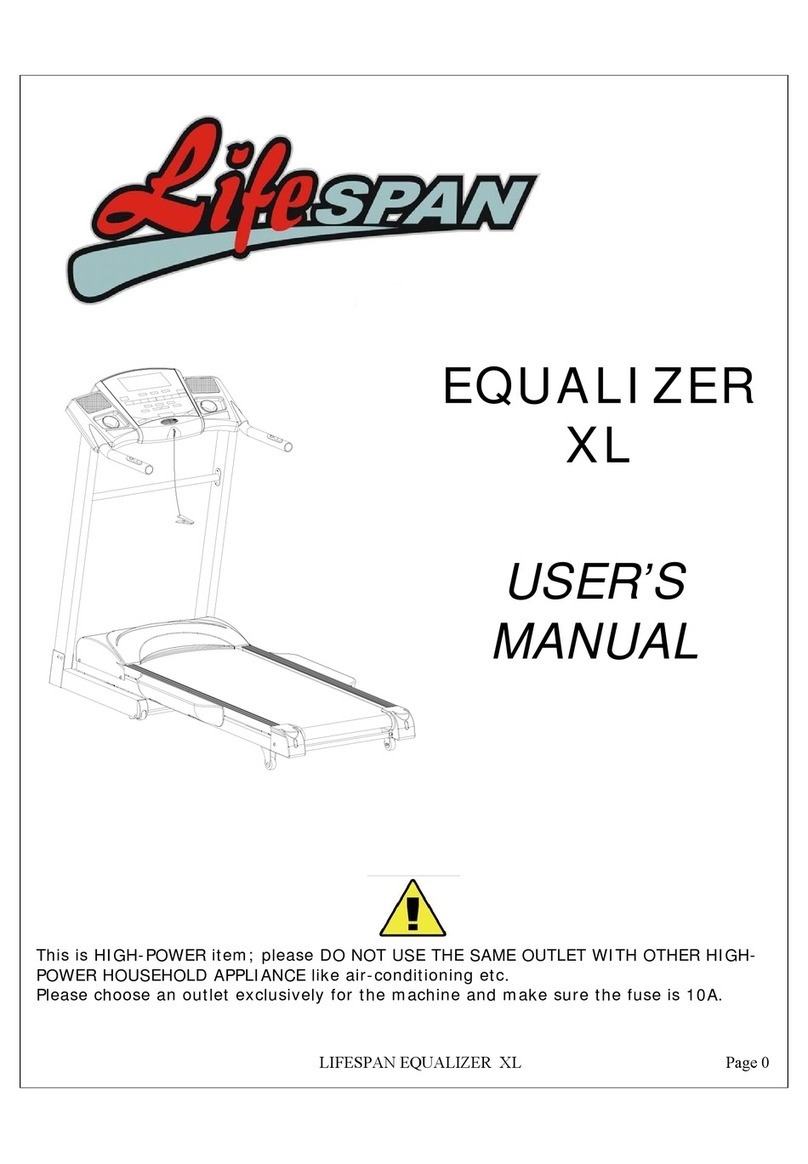 Life Span Equilizer XL User manual