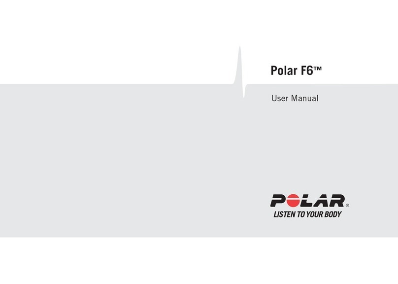Polar Electro F6 user manual