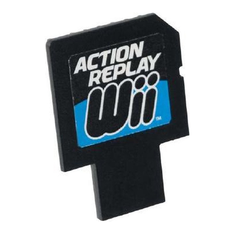Wii Action Replay User manual