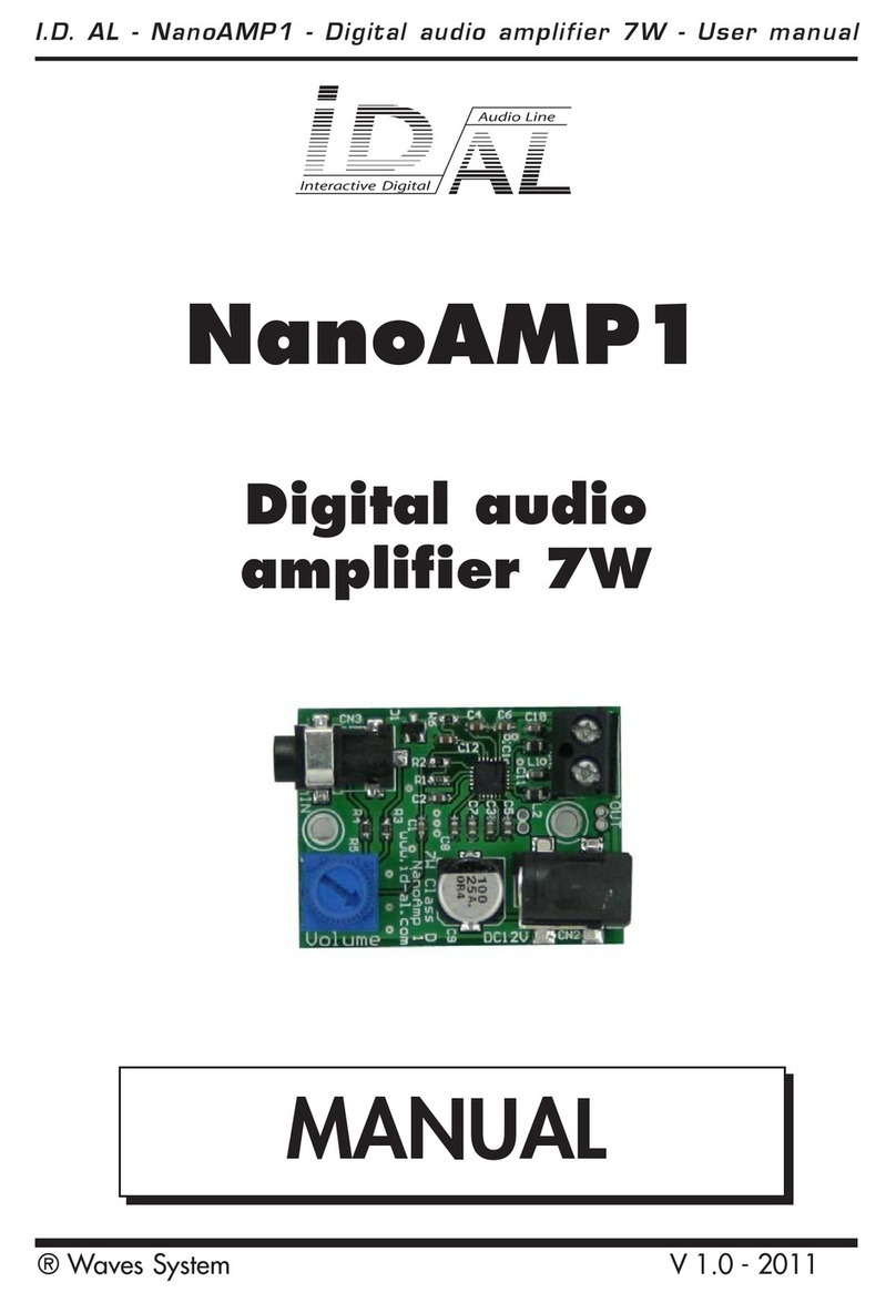 I.D. AL NanoAMP1 user manual