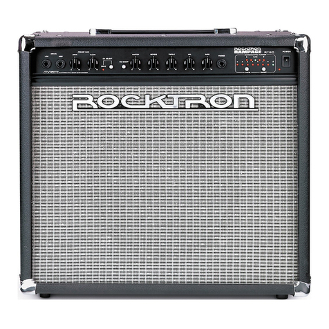Rocktron Rampage RT80 User manual Rocktron Rampage RT80 User manual