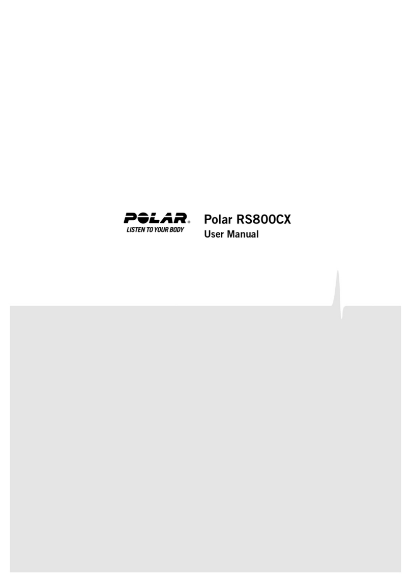 Polar Electro Polar RS800CX user manual