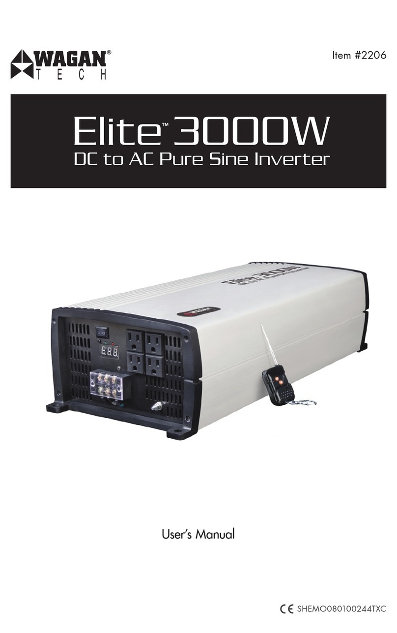 Wagan Elite 3000W user manual