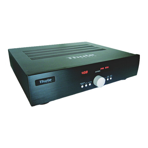 Thule Audio SPHERE AV100 owner's manual