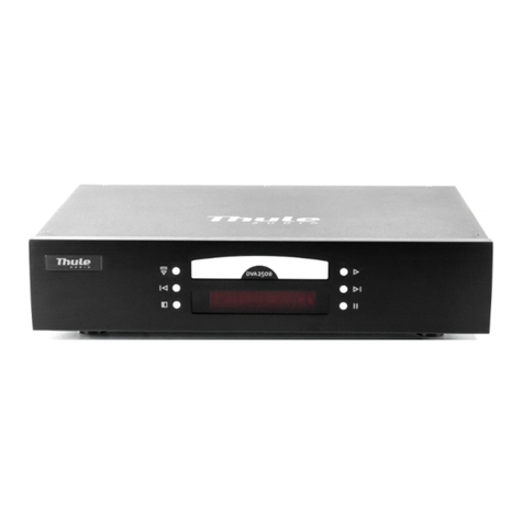 Thule Audio SPIRIT DVA100 owner's manual