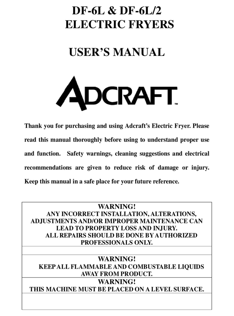 Adcraft DF-6L user manual