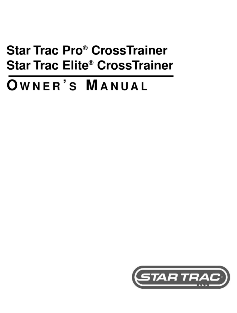 Star Trac Pro User manual Star Trac Pro User manual