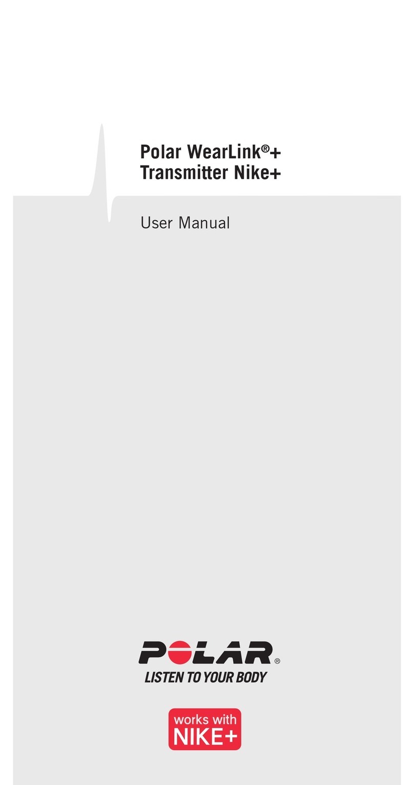 Polar Electro Transmitter Nike+ user manual