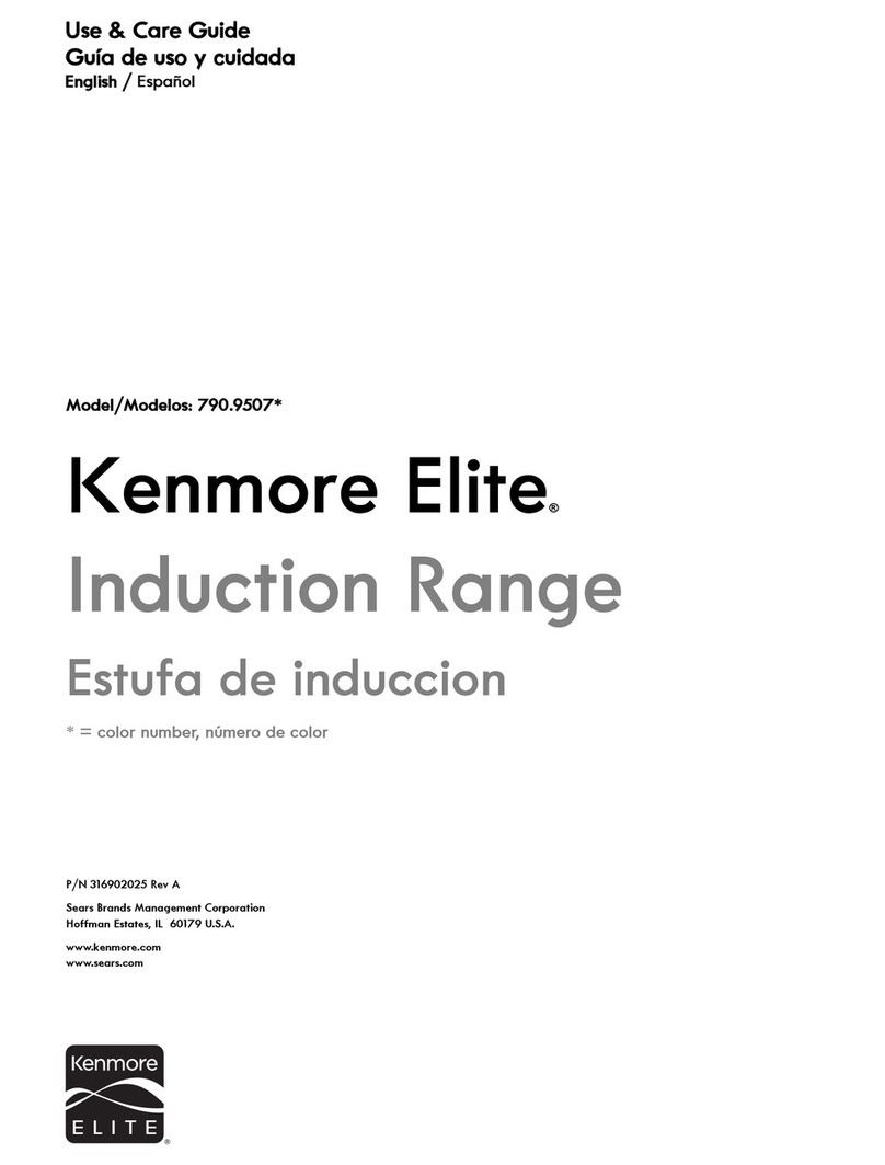 Kenmore 790.9507 Series User manual