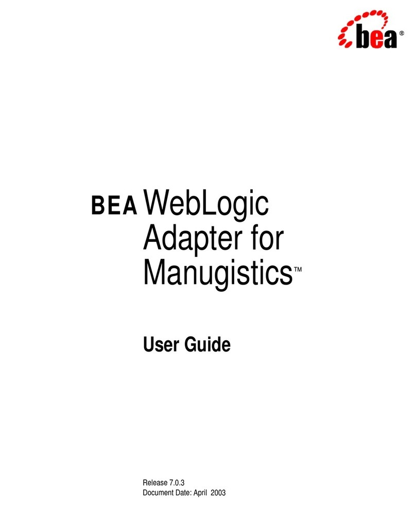 BEA WebLogic Server user guide