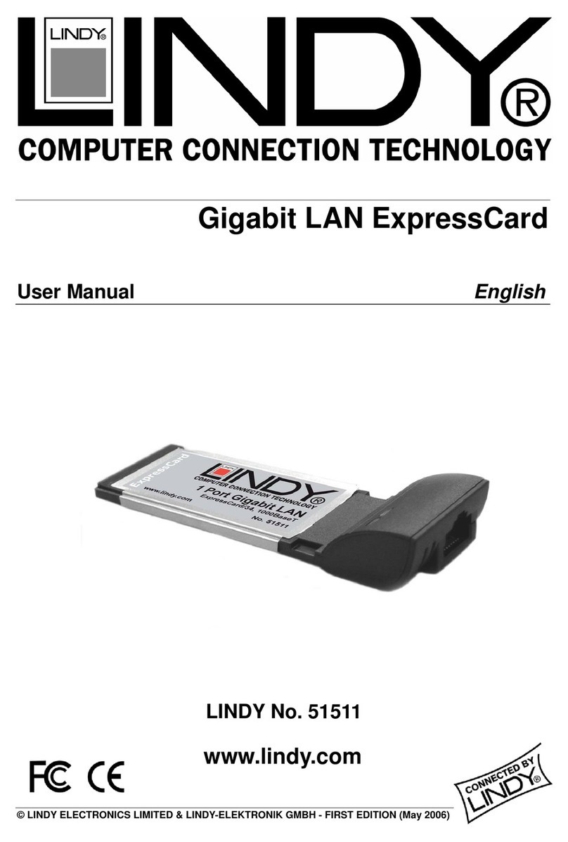 Lindy 51511 user manual