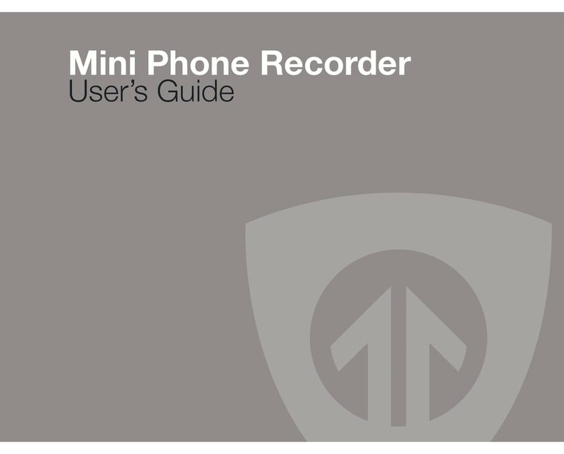 Brickhouse Security Mini Phone Recorder user guide