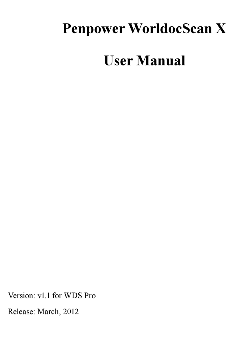 Penpower WorldocScan X User manual