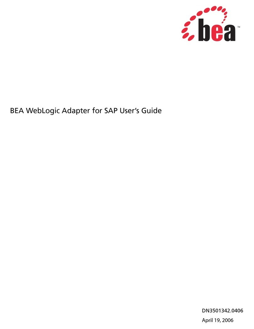 BEA WebLogic Server user guide