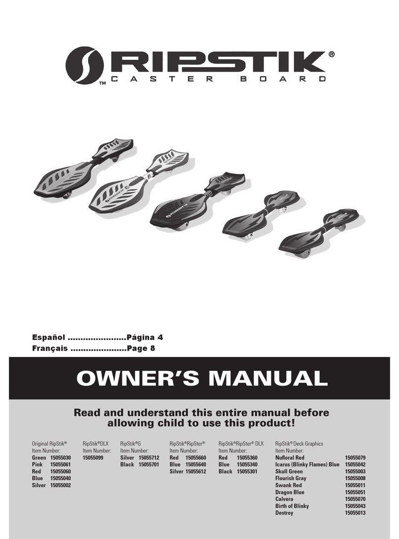 Ripstik 15055030 owner's manual