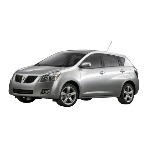 Pontiac 2009 Vibe Assembly instructions
