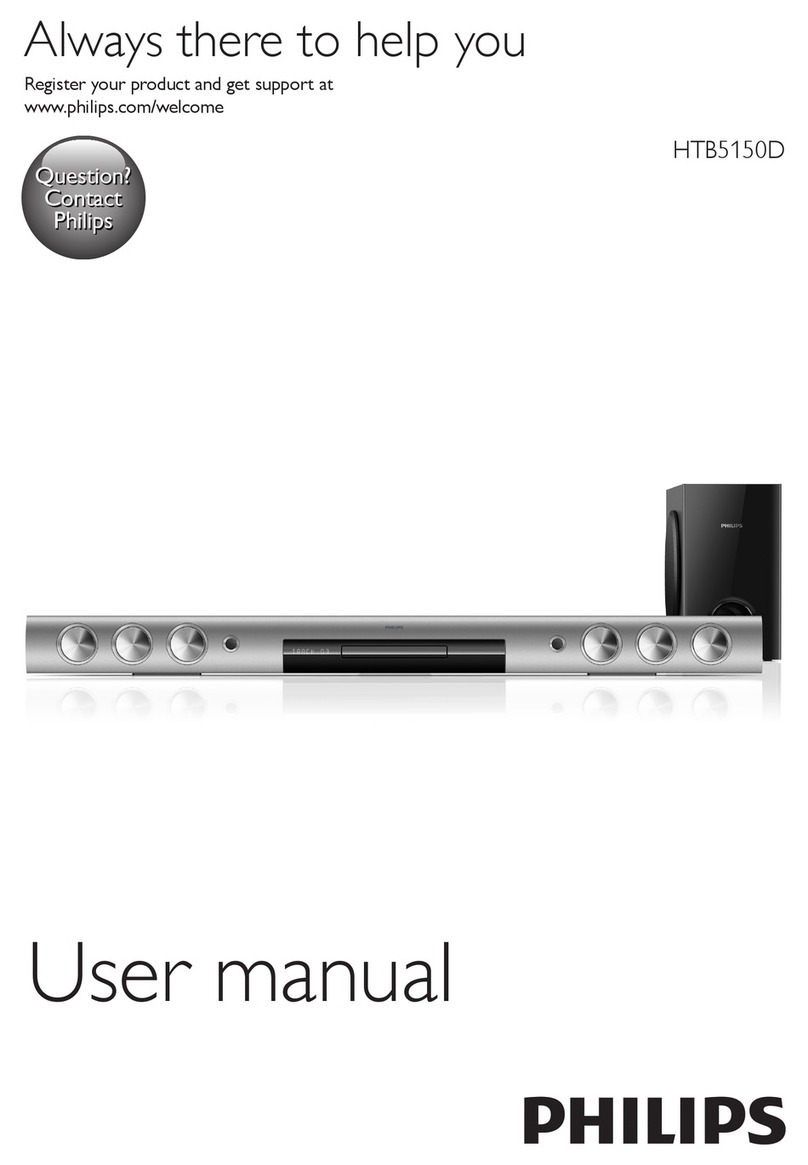 Philips HTB5150D user guide