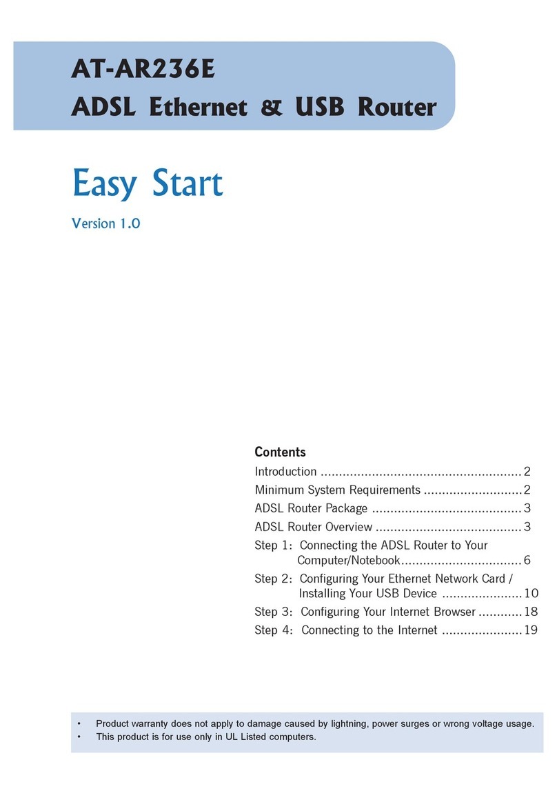 Allied Telesis AT-AR236E Easy start