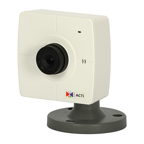 ACTi TCM-4301 User manual