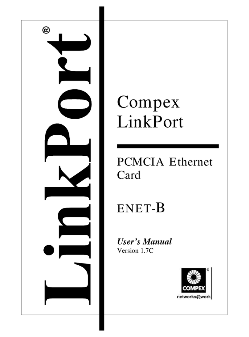 Compex LinkPort ENET-B user manual