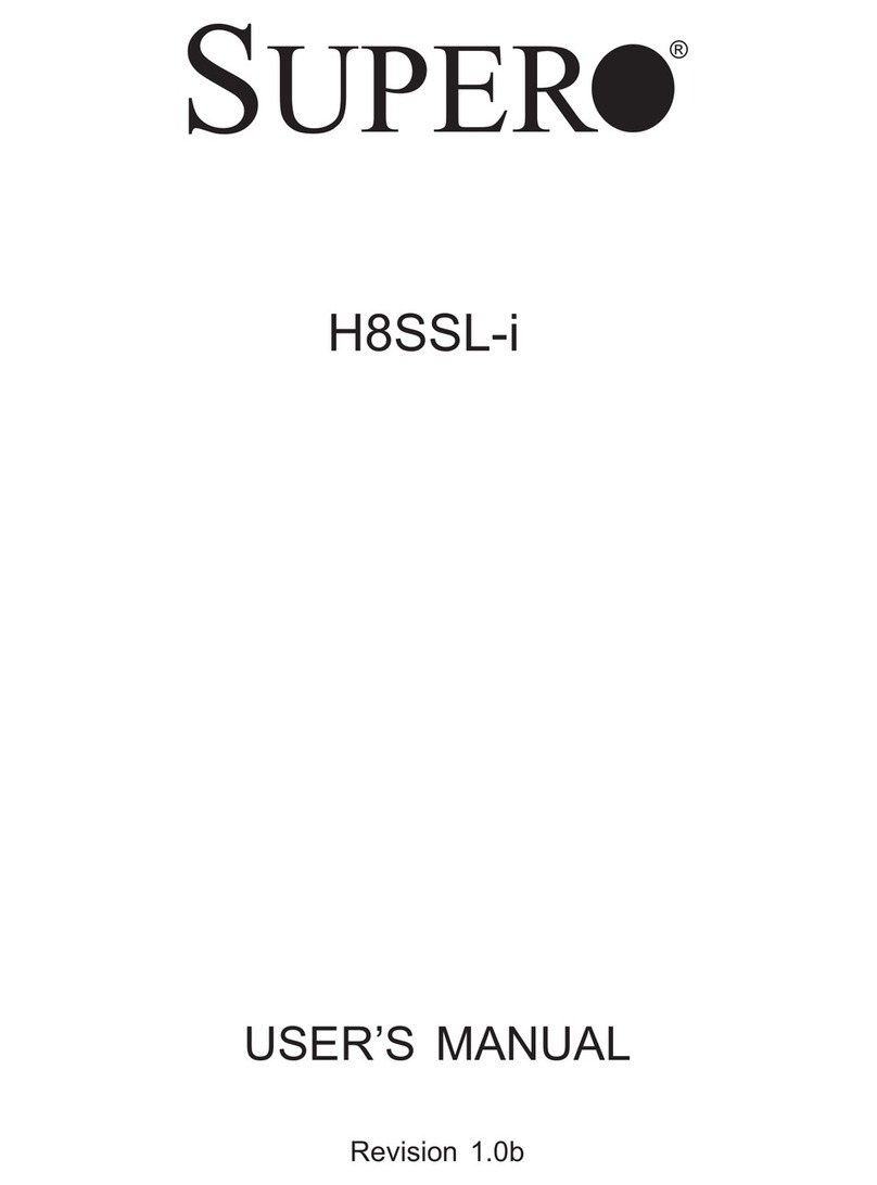 Supermicro H8SSL-i User manual