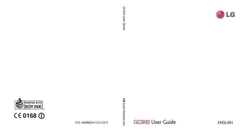 LG GC900 User manual