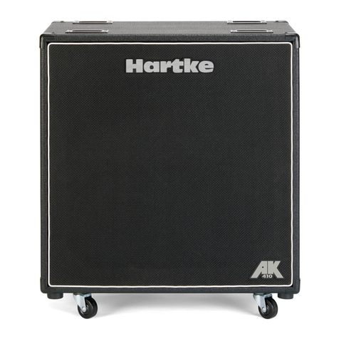 Hartke AK410 User manual