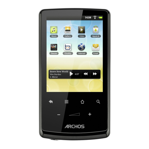 Archos 28 User manual
