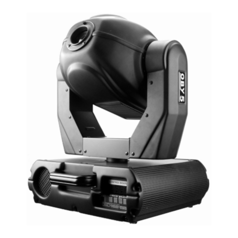 GENI MOVING HEAD OBY-5 user manual GENI MOVING HEAD OBY-5 user manual