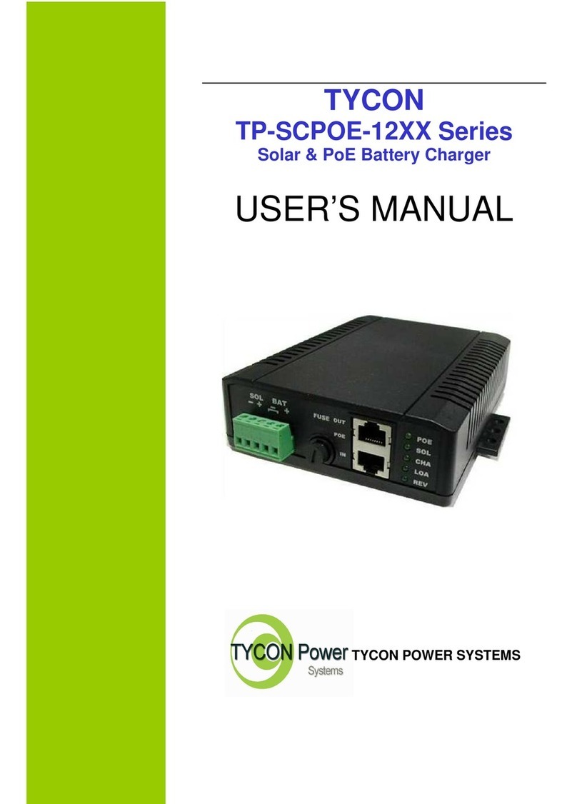 Tycon Power Systems TP-SCPOE-1212 user manual
